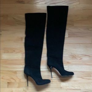 JIMMY CHOO “APRIL” SUEDE BOOT